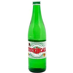 Мінеральна вода Плосківська негазована 0,5 л (скло)